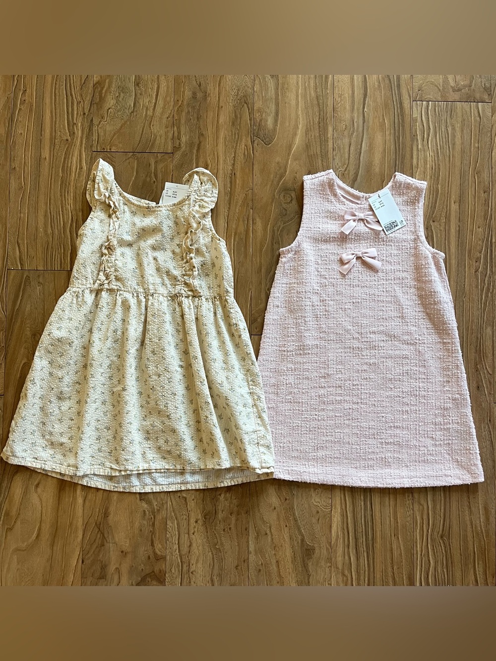H&M baby fancy floral textured dress bundle - Picture 1 of 3